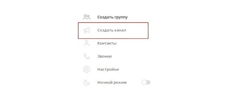 каналы в