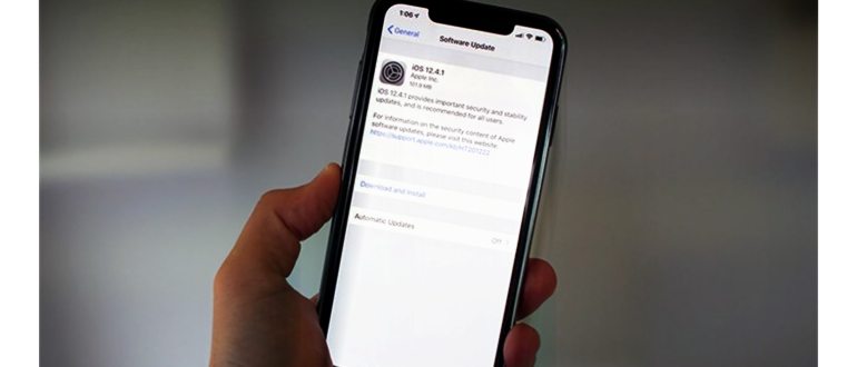 обновить iPhone до iOS
