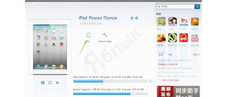 tongbu для iphone и