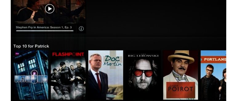 Приложение Netflix для