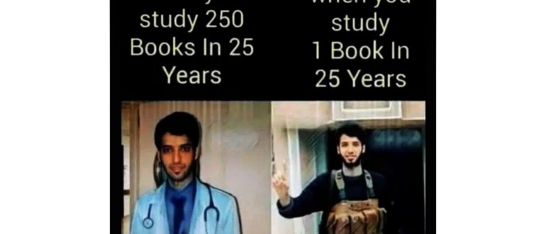Когда прочитал 250 книг за 25 лет или 1 книгу за