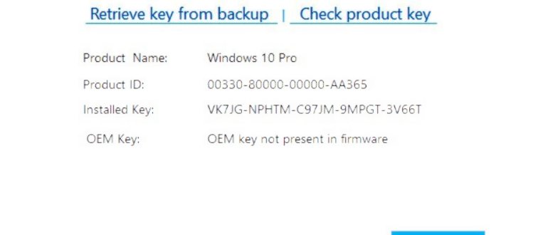 Ключики активации Windows 10 PRO 2024