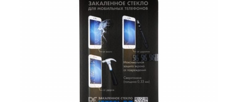 Пример защитного стекла на