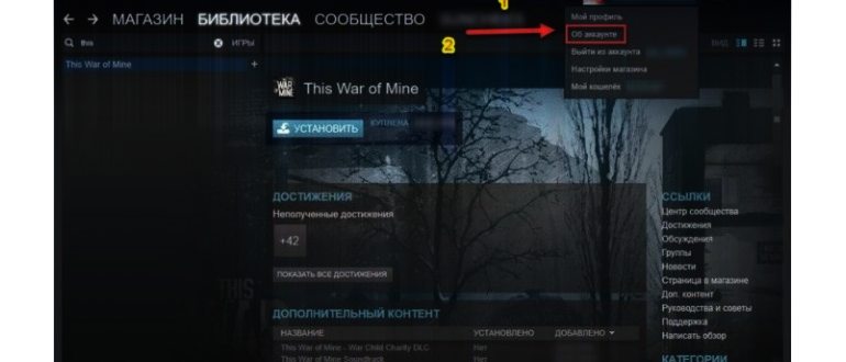 Условия