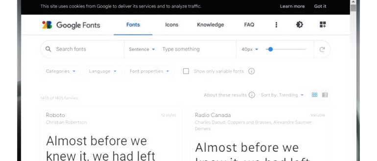 шрифты windows