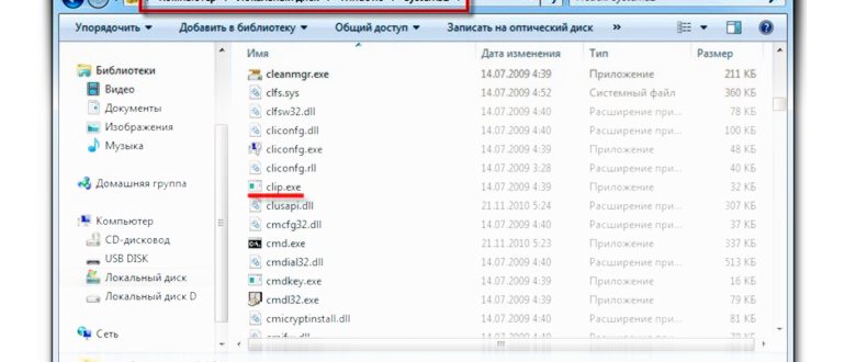 Clip.exe в Windows