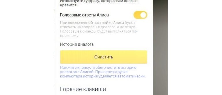 Отключить Алису в Яндекс Браузере на ПК: 3