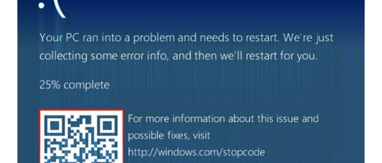 Синий экран смерти на Windows