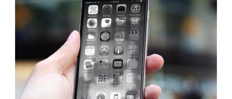 iphone 5s черно белый