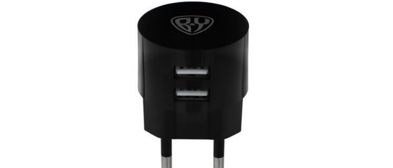 BY Сетевое зарядное устройство, 2xUSB, 2А,