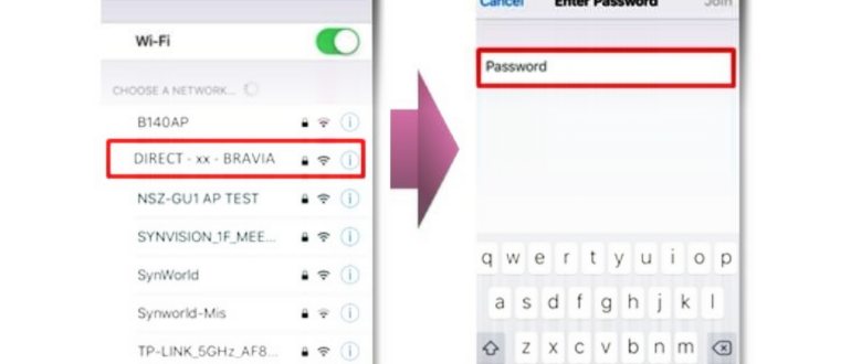 Включение WiFi Direct на