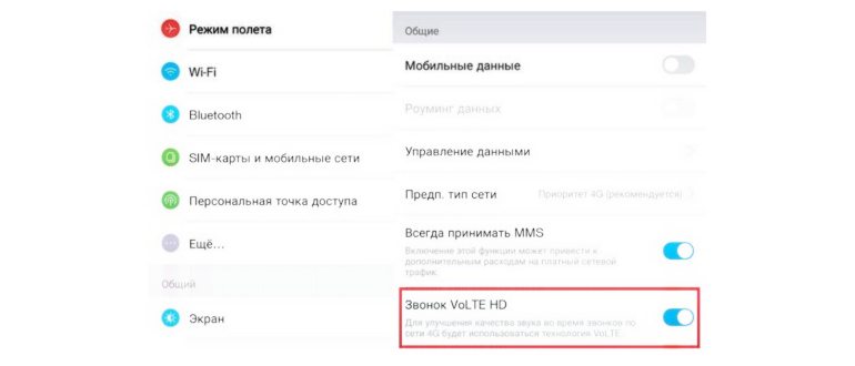 Vol Lte1 на Телефоне Samsung: что означает и как использовать
