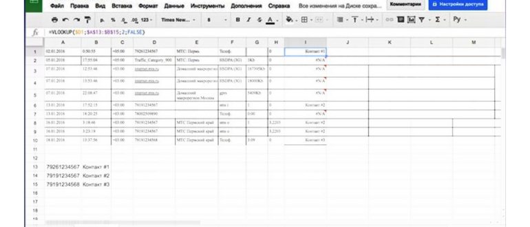Как заказать детализацию звонков Ростелеком в