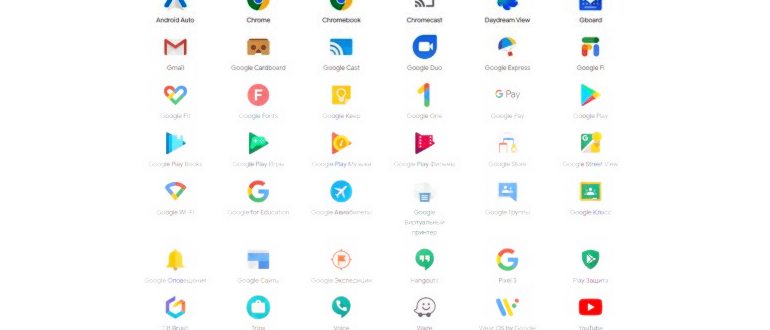 Открытие меню управления Google в настройках