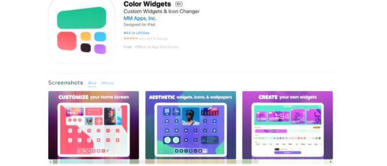 Что за приложение Color widgets. Пользователи