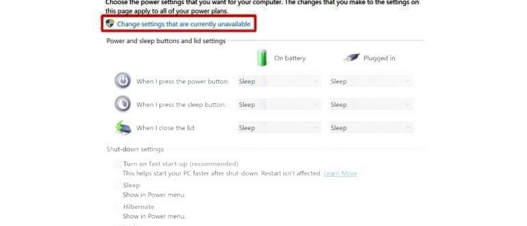 Быстрая загрузка Windows 10