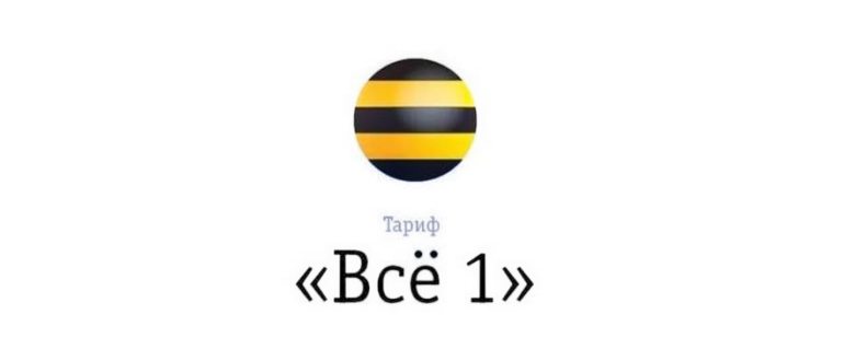 Тариф Билайн «Все за 300» рублей в месяц:
