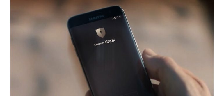 папка Knox на смартфоне