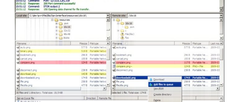 установка и настройка FTP FileZilla Server -