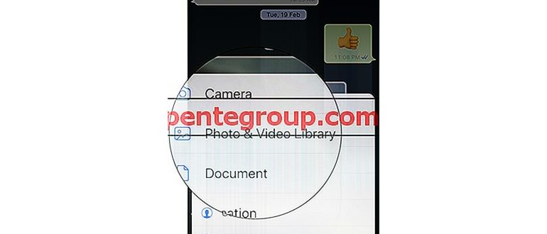 Невозможно отправить фото в WhatsApp с iPhone X