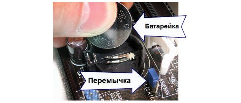 Кнопки входа в БИОС на