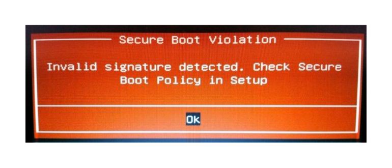 secure boot как