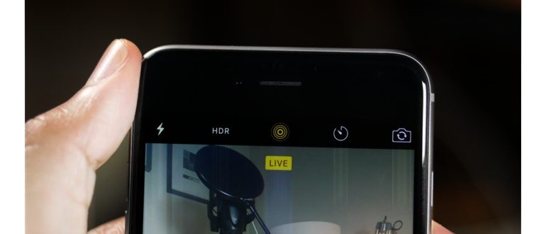 live фото на айфон 6 как