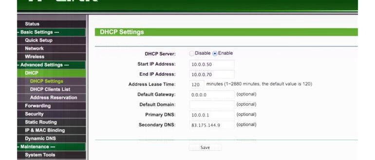 Проверяем работу DHCP
