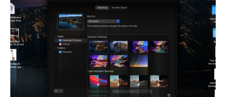 Как изменить экран блокировки macOS 10.15 Catalina