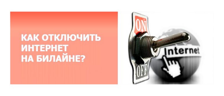 Как отключить интернет на