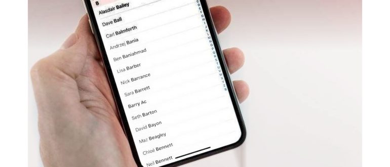 Как удалить контакты с iPhone - все