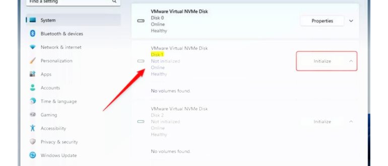 Как правильно инициализировать SSD диск в Windows 10