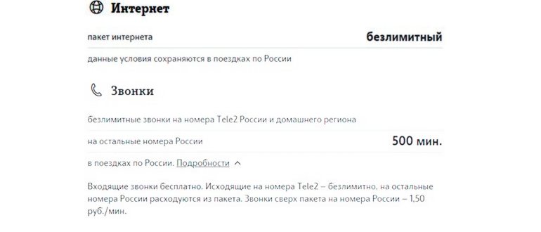 Что входит в абонплату