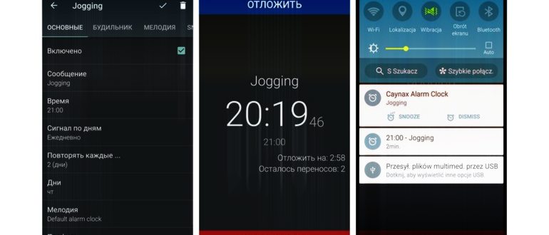 Скриншоты Caynax Alarm