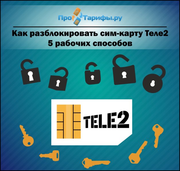 Что делать если заблокирована сим карта Теле2