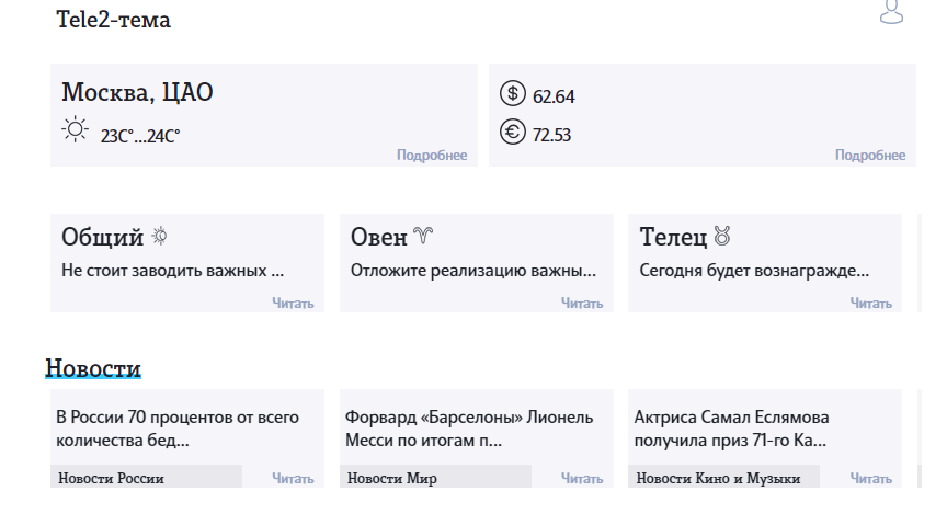 Что такое Теле2 тема стоимость